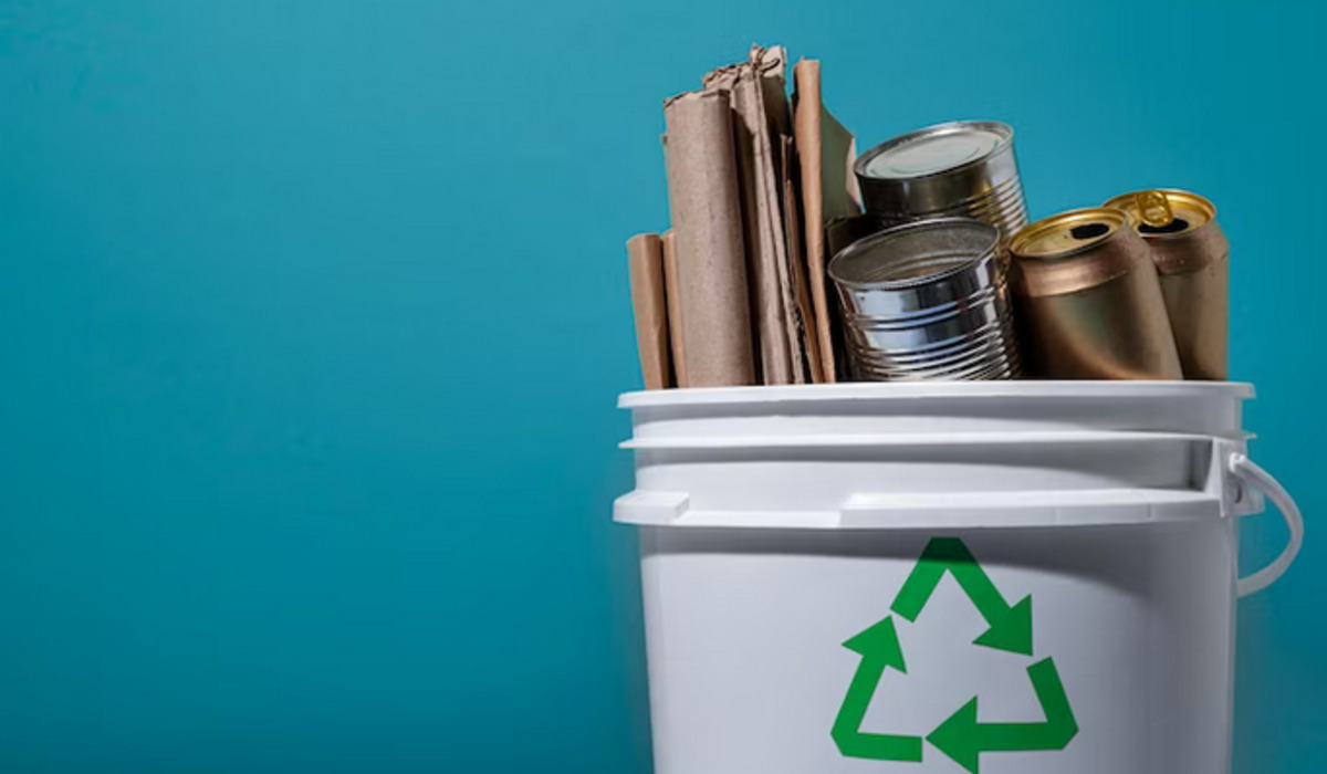 Ilustrasi pengelolaan sampah berkelanjutan.