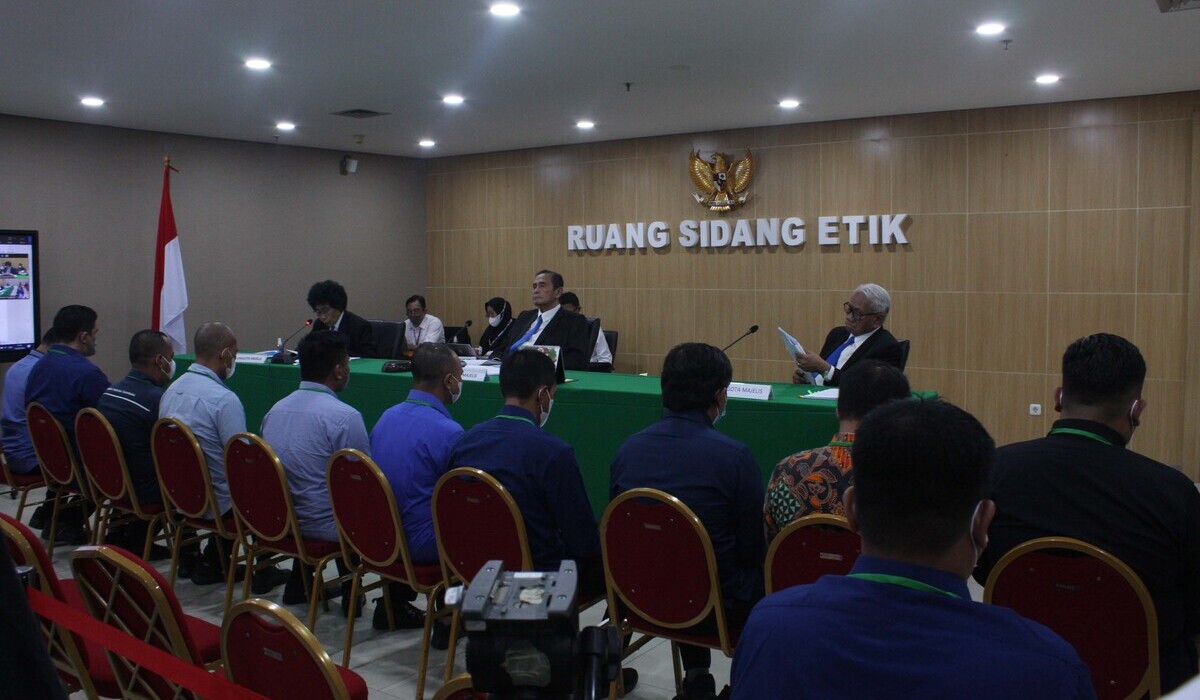 Sidang pembacaan vonis terhadap Kasus pelanggaran etik terkait pungutan liar atau pungli Rutan KPK, 15 Februari 2024.