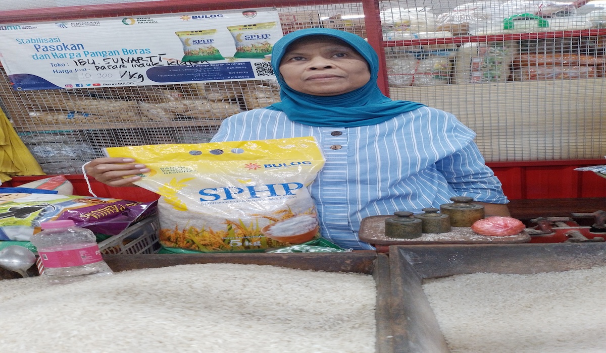 Jelang Imlek, Harga Beras Naik di Pasar Gedhe Klaten
