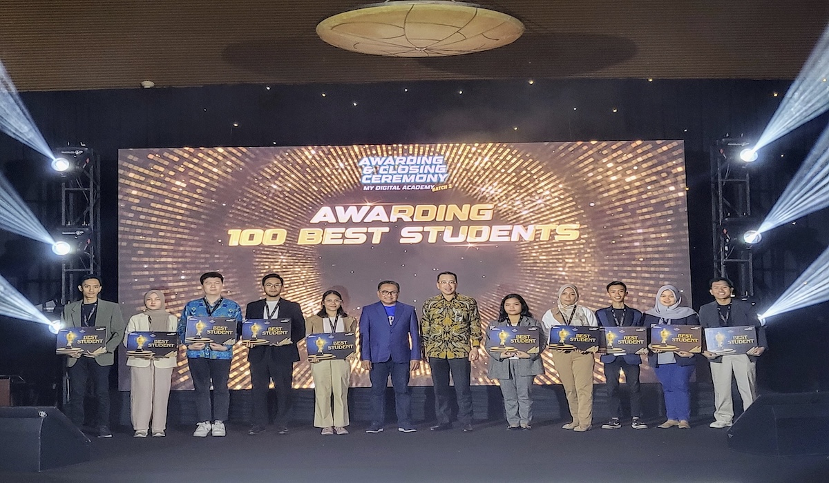 Awarding program My Digital Academy Bank Mandiri batch 2