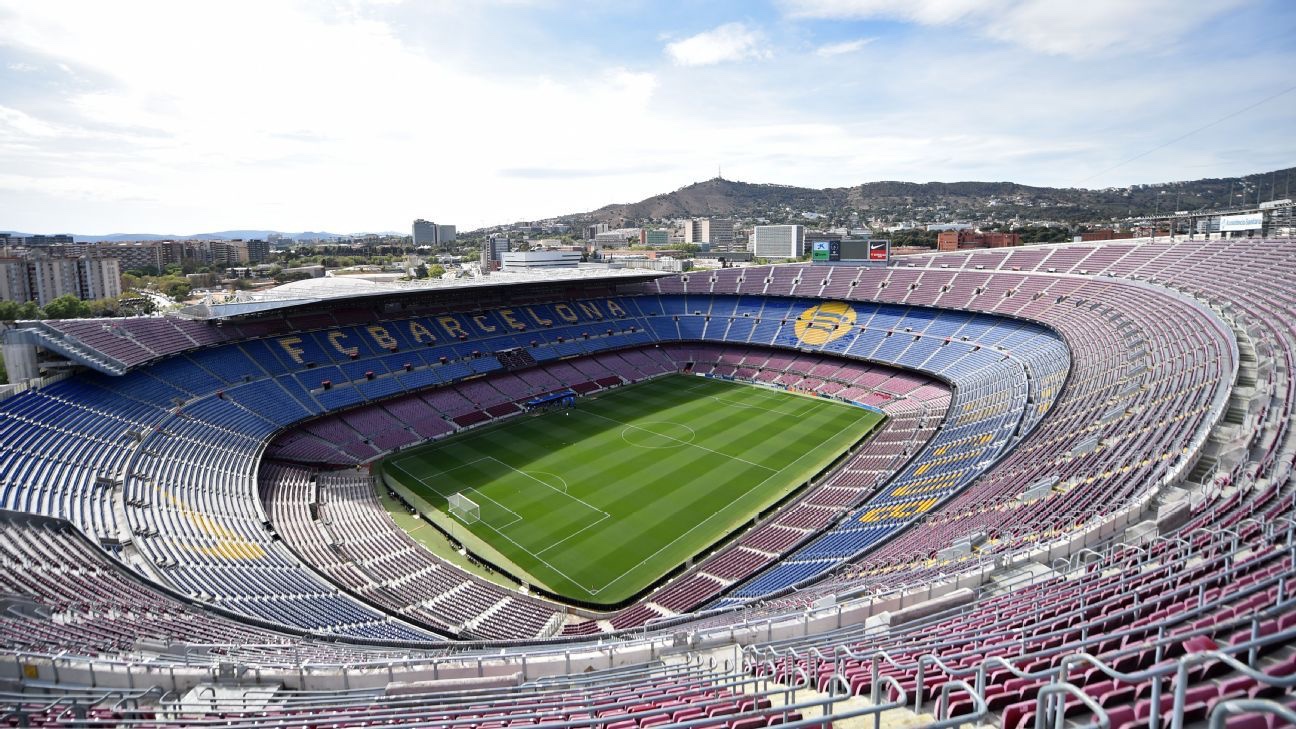 Camp Nou, markas FC Barcekona, akan dijadikan venue untuk final Piala Dunia 2023.