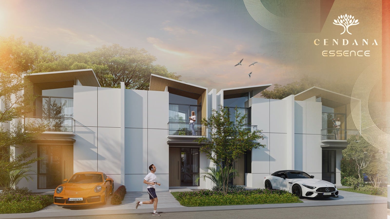 Lippo Village jadi kontributor utama pra penjualan. 