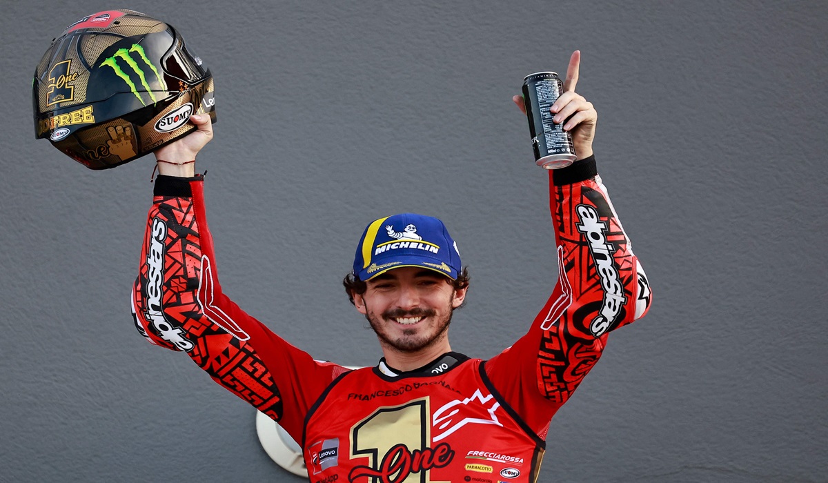 Pembalap Ducati Francesco Bagnaia