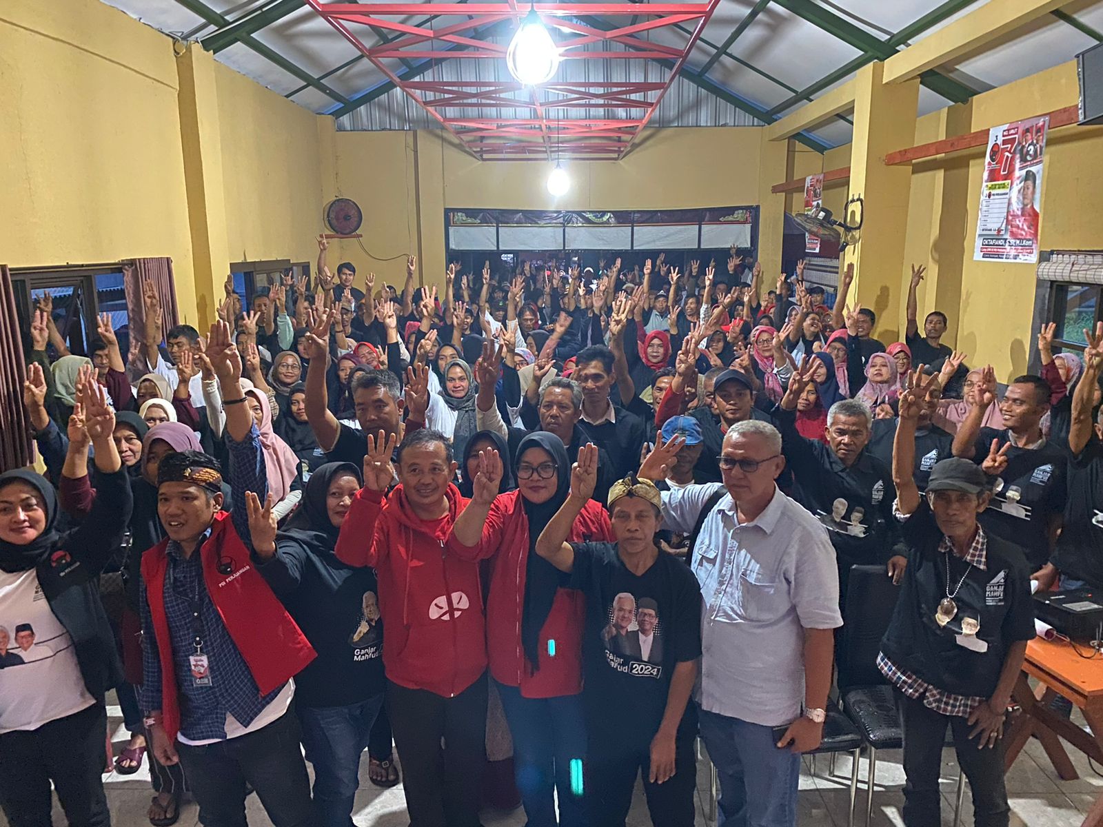 Relawan BKO siap mengamankan kantong suara Ganjar-Mahfud d TPS