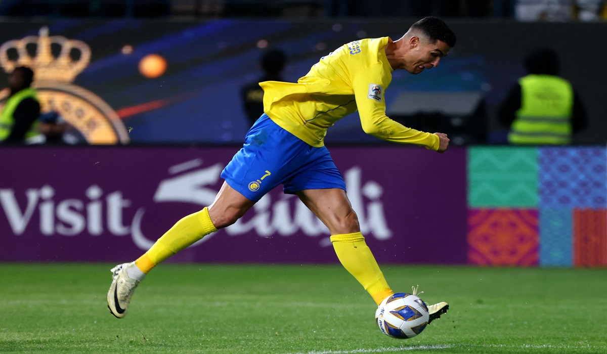 Penyerang Al Nassr Cristiano Ronaldo