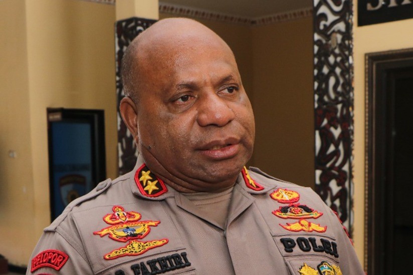 Kepala Kepolisian (Kapolda) Papua Mathius Fakhiri