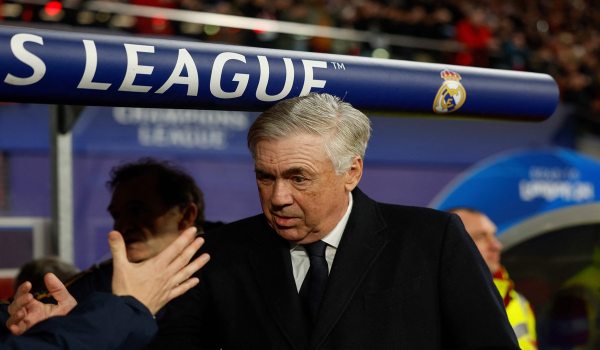 Pelatih Real Madrid Carlo Ancelotti