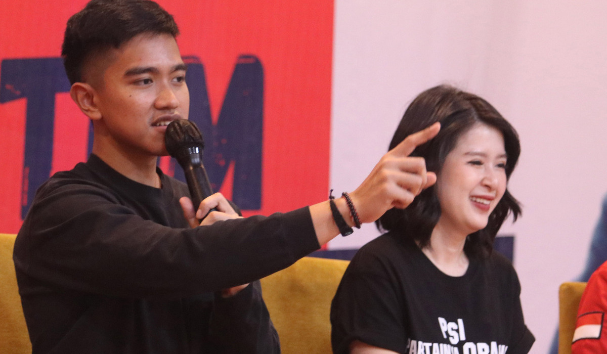 Ketua Umum PSI, Kaesang Pangarep. PSI jadi partai terboros kedua dalam biaya iklan di Meta di Pemilu 2024.