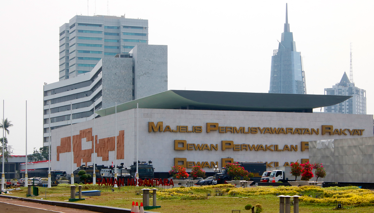 Gedung MPR/DPR di Jakarta