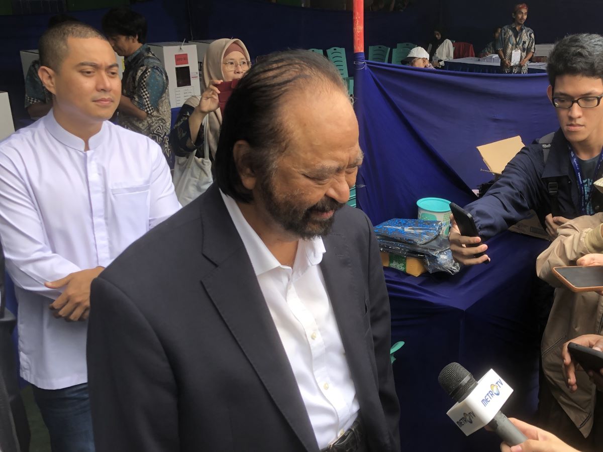 Surya Paloh Optimistis Anies Baswedan-Muhaimin Iskandar Menangi Pilpres 2024