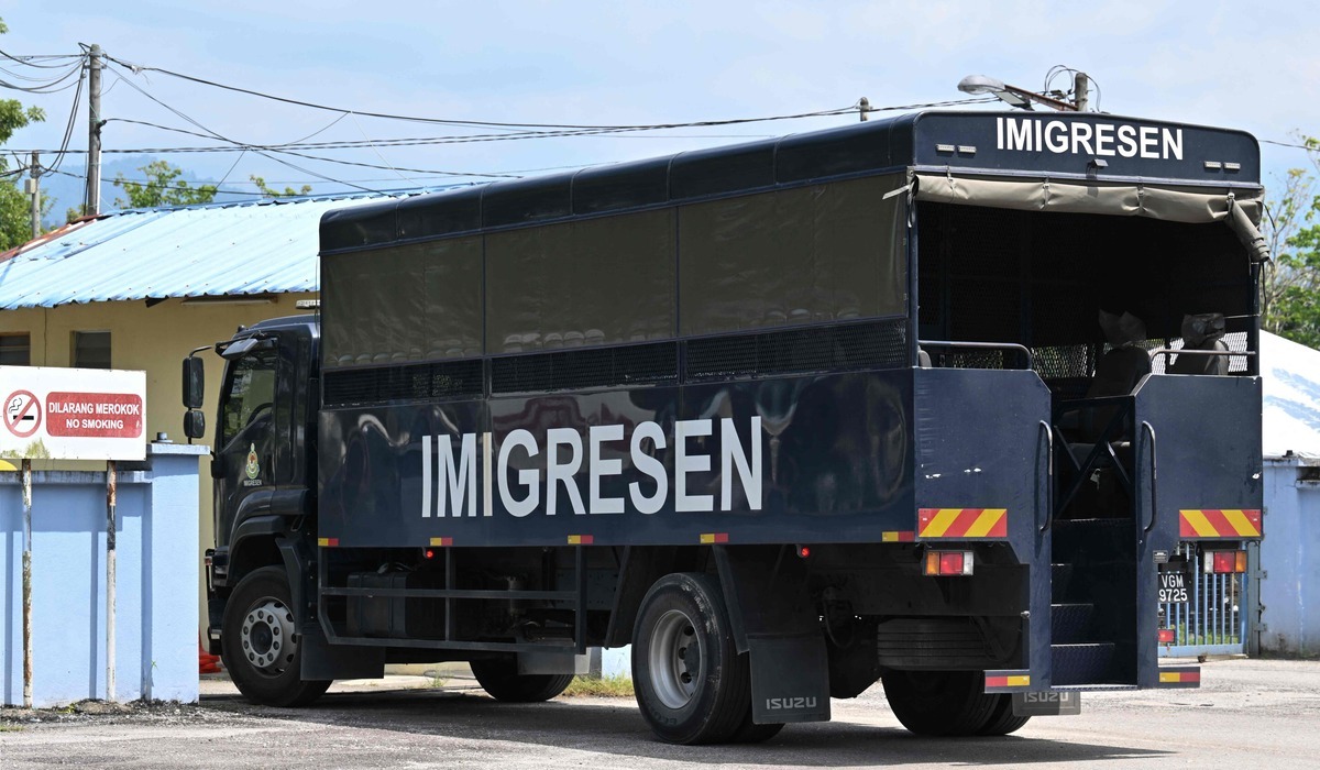 Pusat imigrasi di Bidor, Malaysia, lokasi tempat sebanyak 115 pengungsi Rohingya kabur.