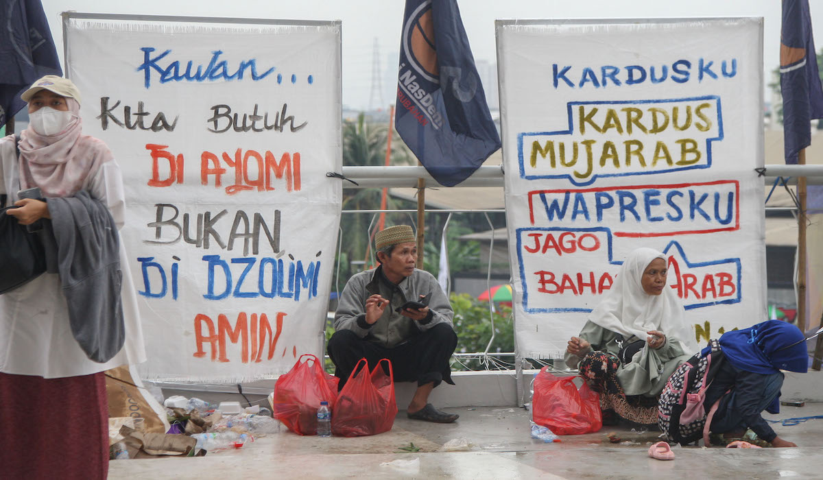 Kampanye akbar capres dan cawapres nomor urut 1 Anies Baswedan di Jakarta International Stadium (JIS)