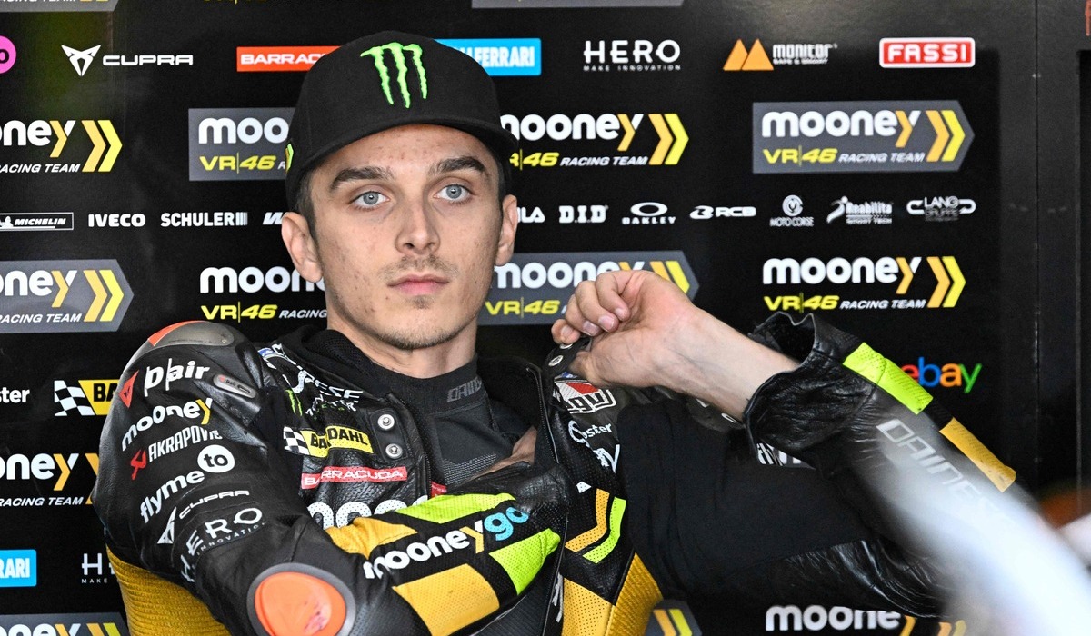 Pembalap MotoGP asal Italia, Luca Marini.