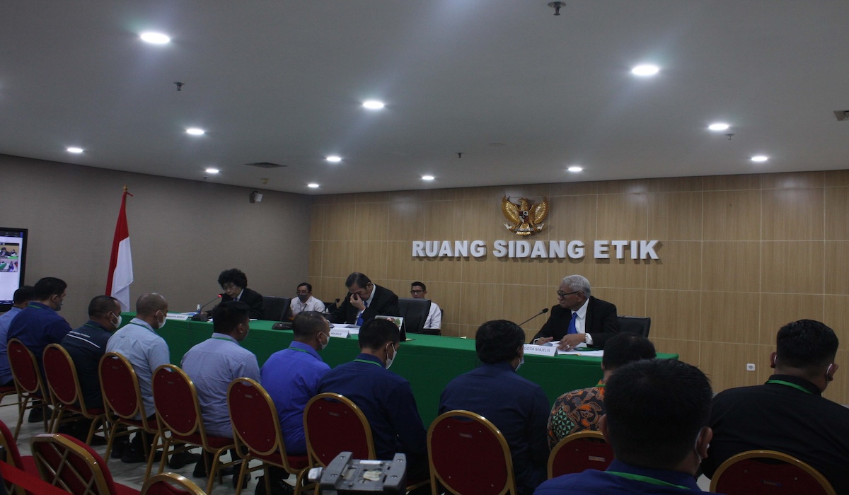 Dewan Pengawas KPK menggelar sidang etik terhadap pelaku pungli di rutan KPK