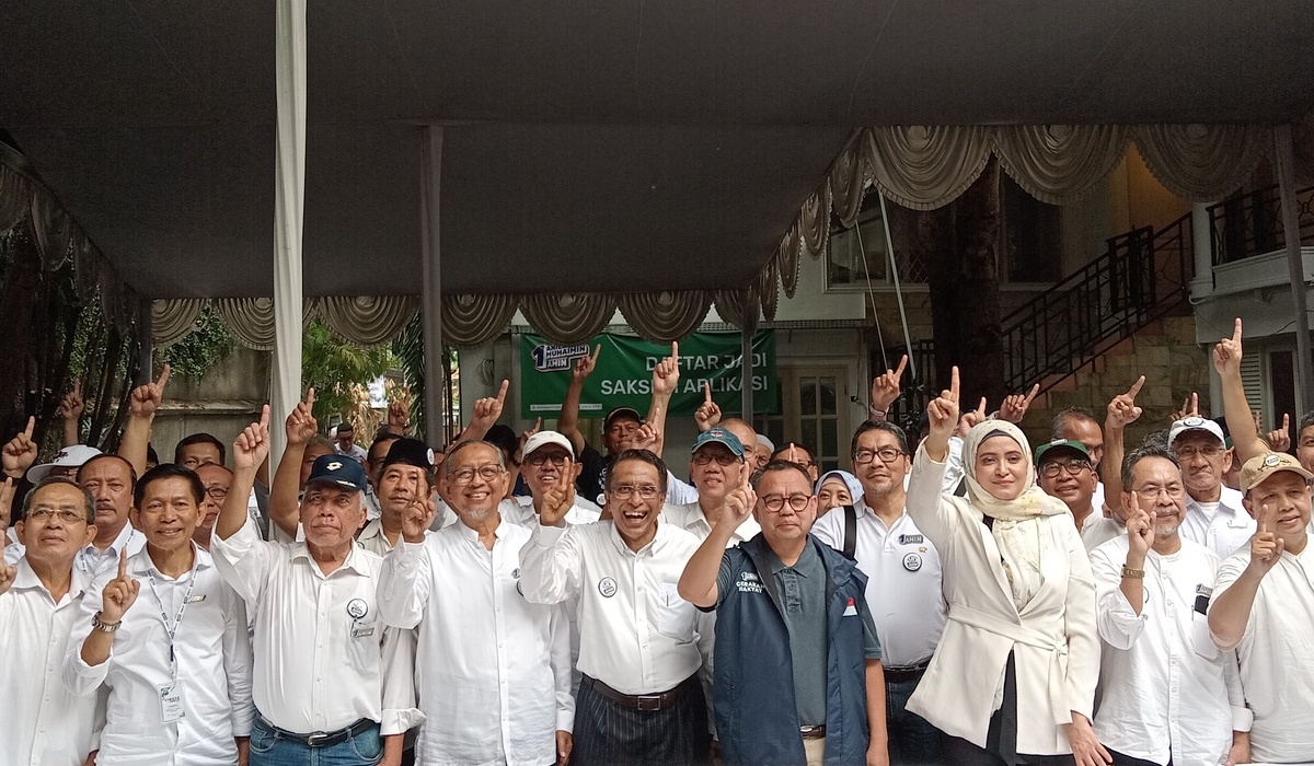 Alumni Institut Teknologi Sepuluh Nopember (ITS) Surabaya deklarasikan dukungan untuk Anies-Cak Imin, 3 Februari 2024.