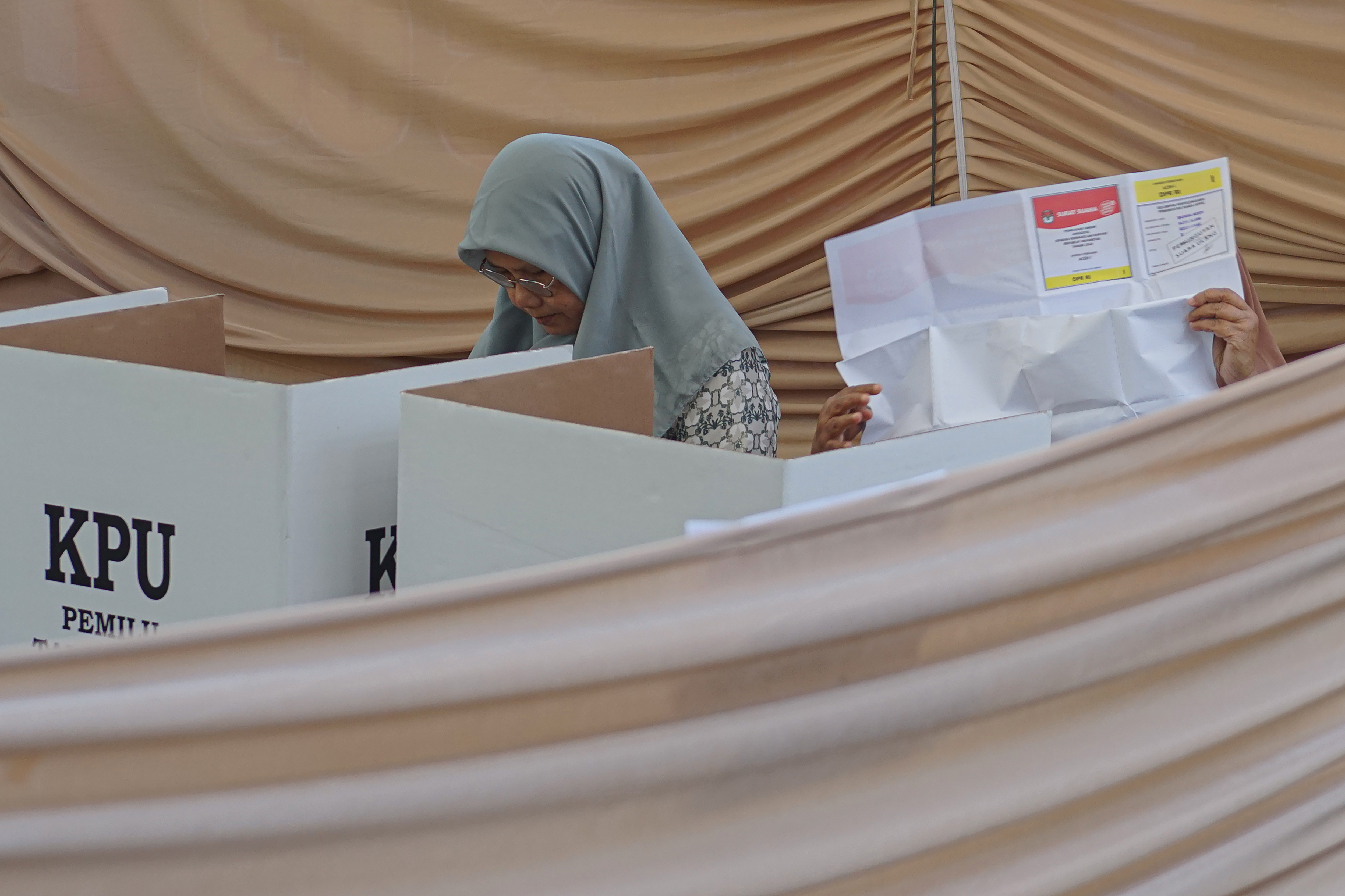 Ilustrasi pemungutan suara ulang