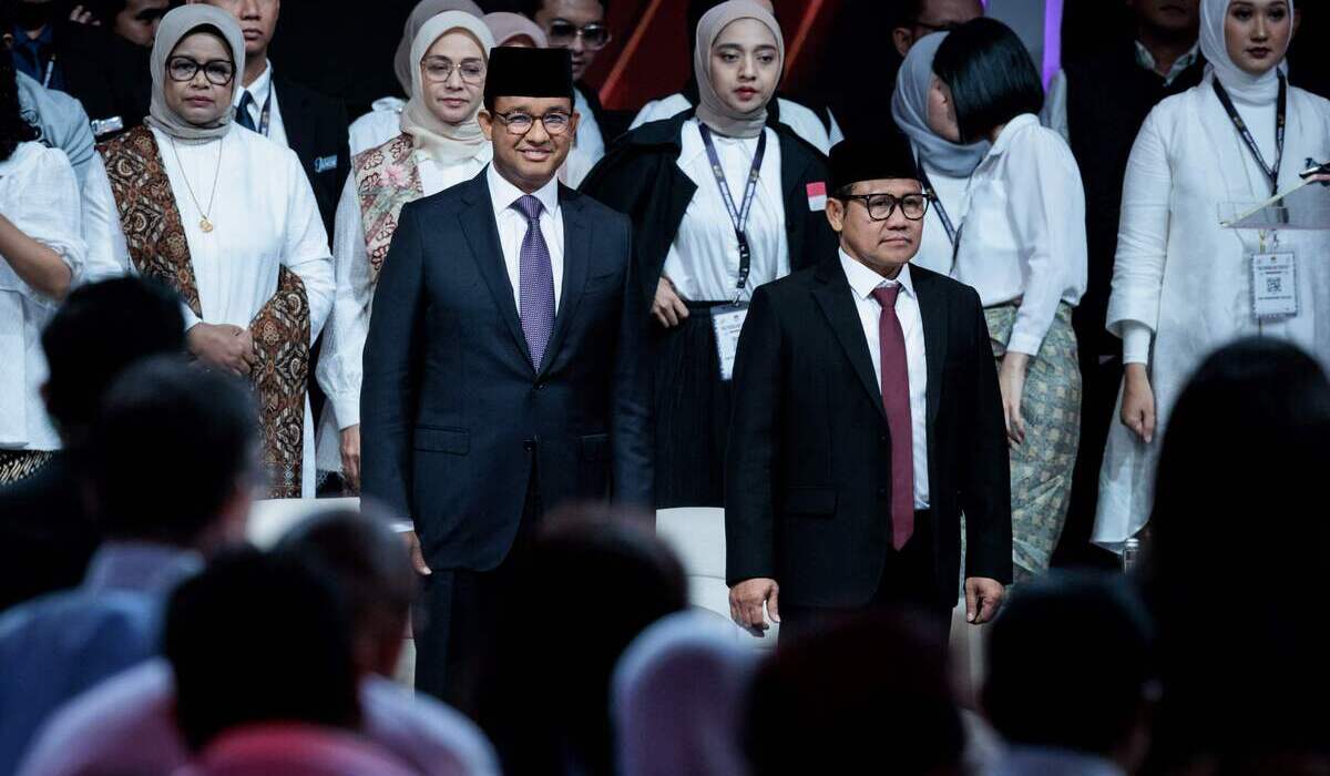 Anies Baswedan dan Muhaimin Iskandar.