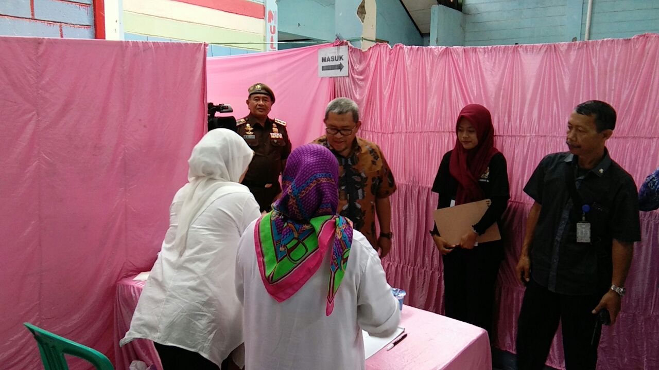 Salah satu tempat pemungutan suara di Kota Cimahi