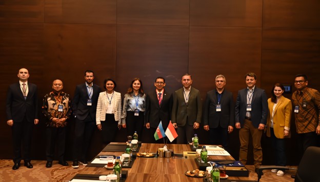 Ketua BKSAP DPR RI Fadli Zon dalam foto bersama usai pertemuan bilateral dengan Parlemen Azerbaijan sebelum Sidang APA di Turki.