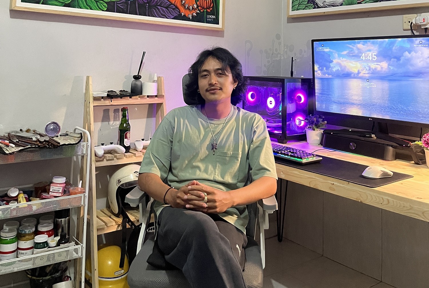 Antara Putra, 2 nd Winner Superstar kategori art