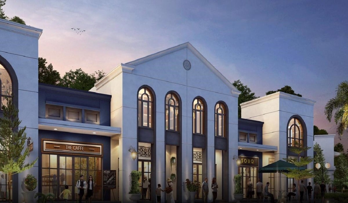 Maket pengembangan Ruko Neo Promenade di Karawang, Jawa Barat