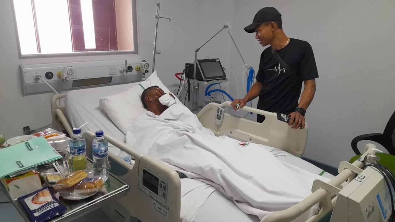 Pegiat konservasi Tambling Wildlife Nature Concervation (TWNC-Lampung) yang menjadi korban penyerangan