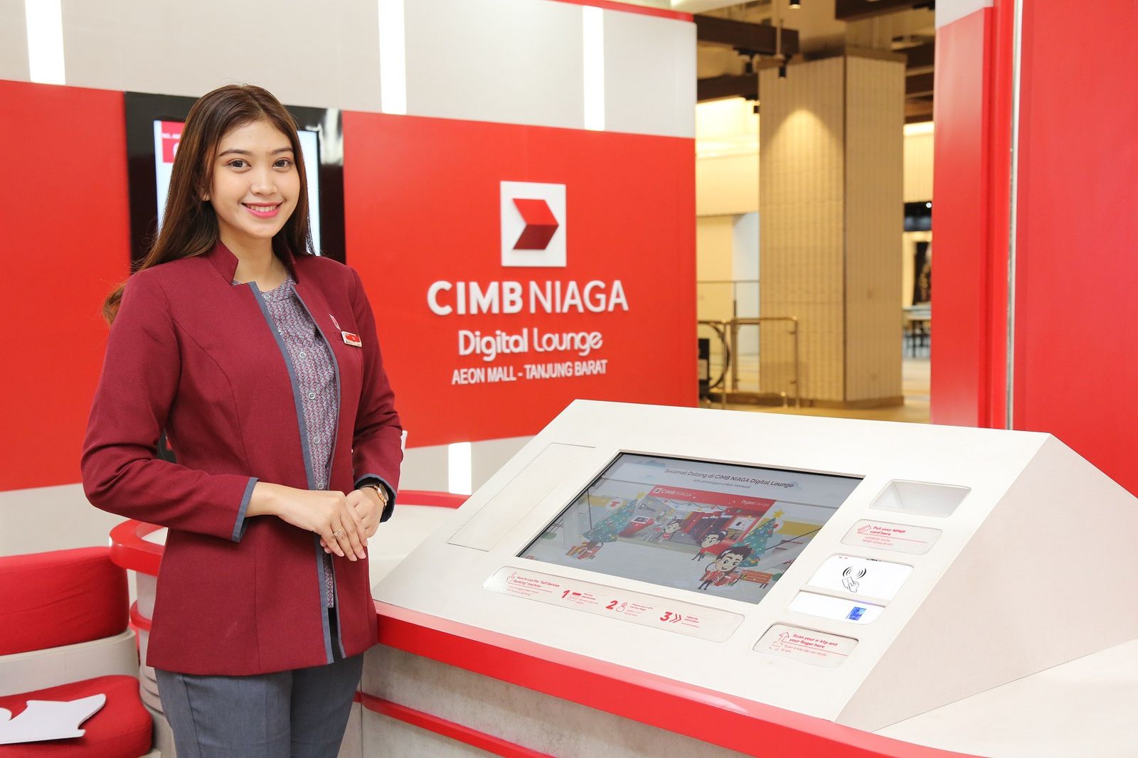 CIMB Niaga Tbk  melaporkan kenaikan laba sebelum pajak 27% pada 2023.
