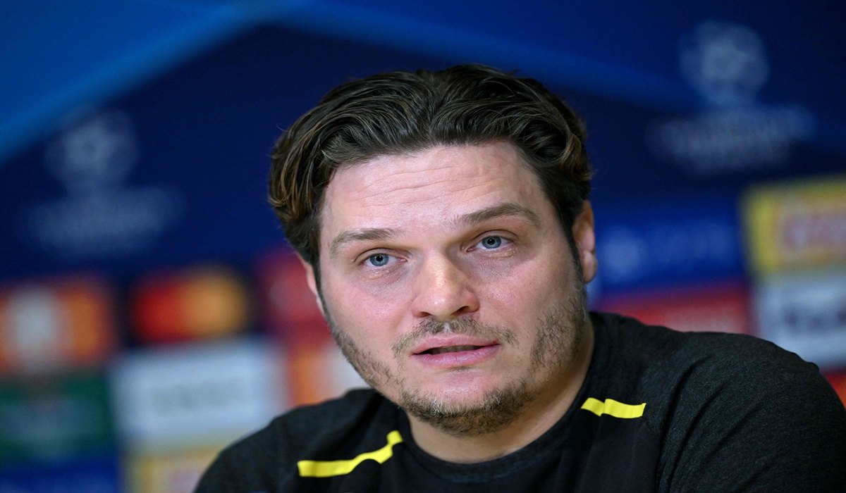 Pelatih Borussia Dortmund Edin Terzic