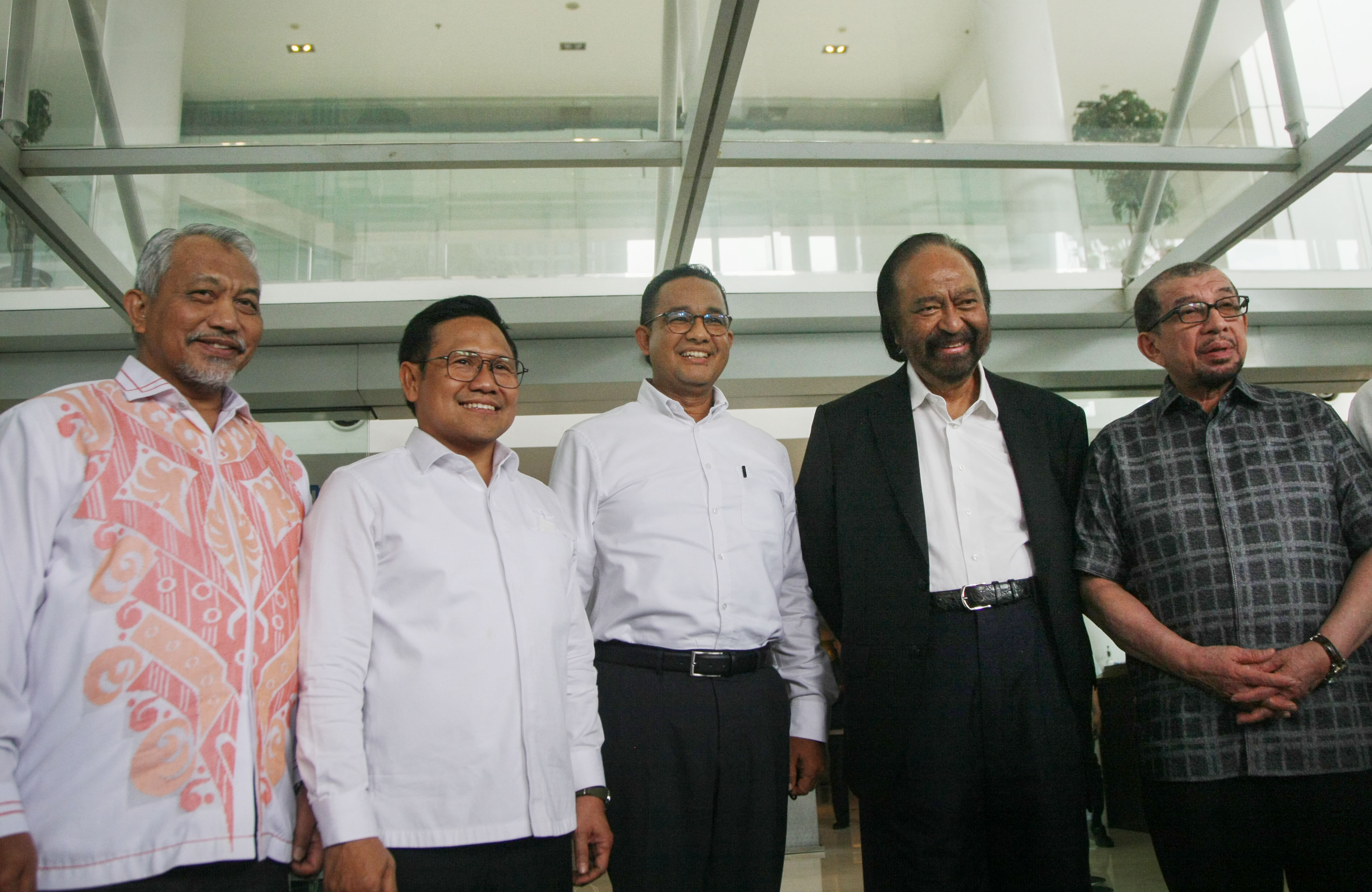 Pertemuan pimpinan parpol Koalisi Perubahan dengan Anies Baswedan