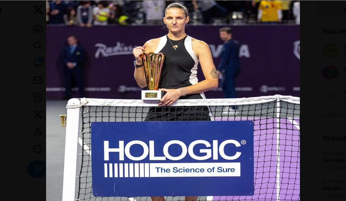 Petenis Rep Ceko Karolina Pliskova