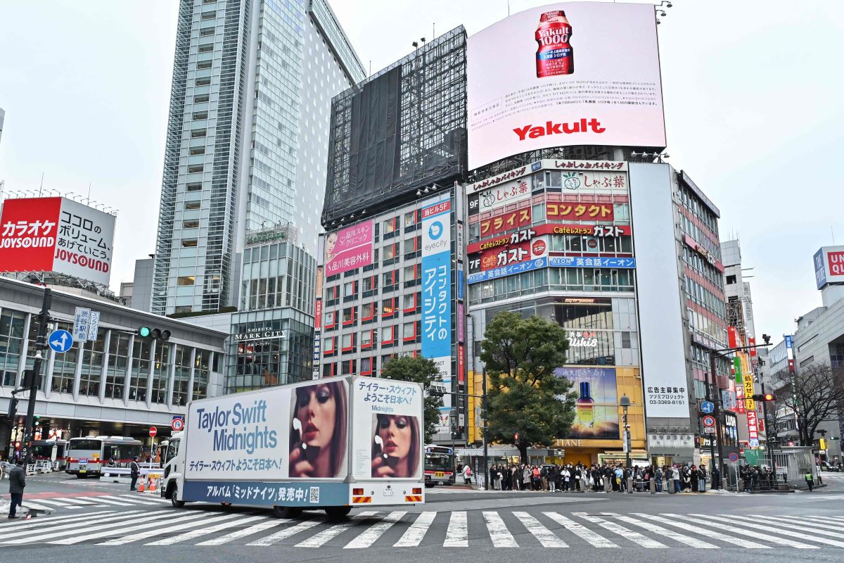 Ilustrasi Shibuya Crossing