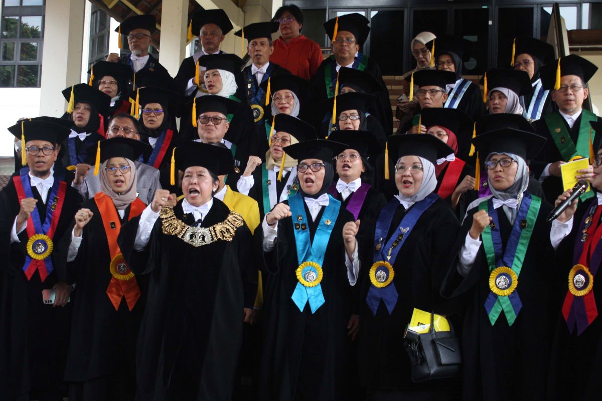 PERNYATAAN SIKAP GURU BESAR UI TERKAIT PEMILU 2024, PADA JUMAT, 2 FEBRUARI 2024