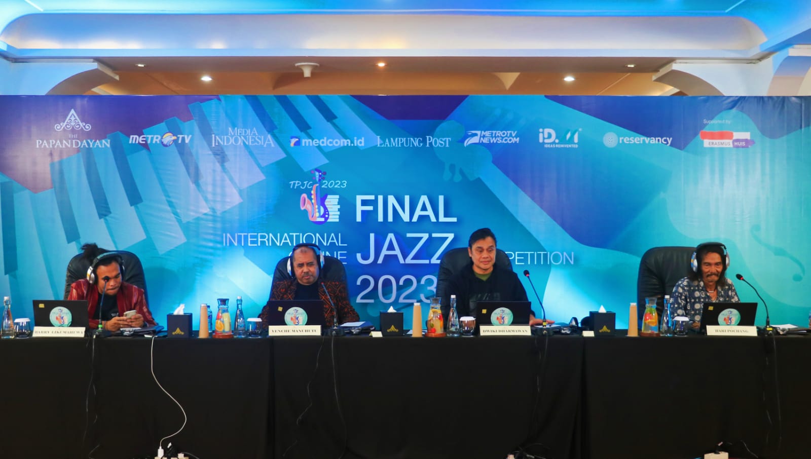 Para juri The Papandayan International Online Jazz Competition 2023