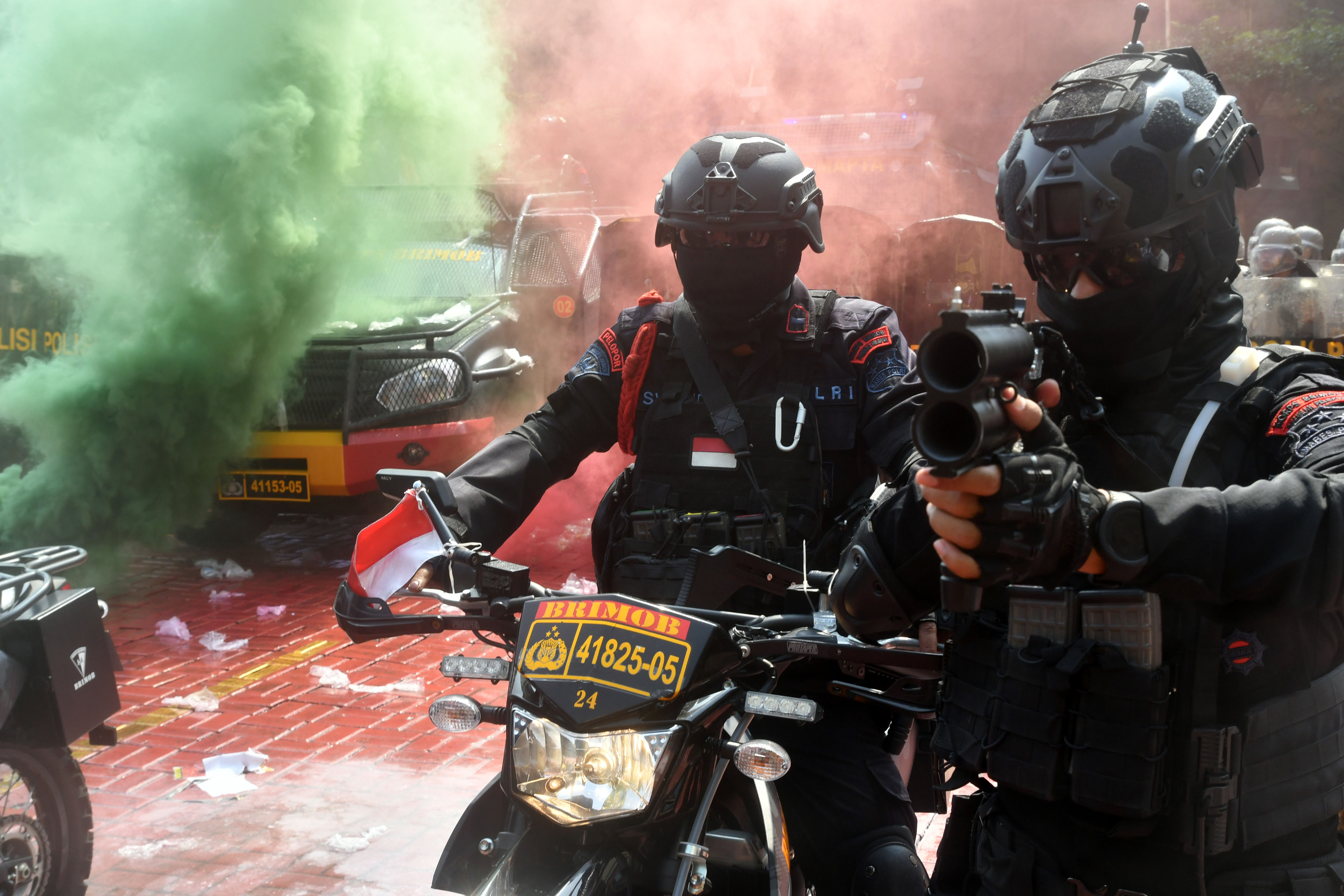 Simulasi pengamanan Pemilu 2024 di wilayah hukum Polresta Bogor Kota, 