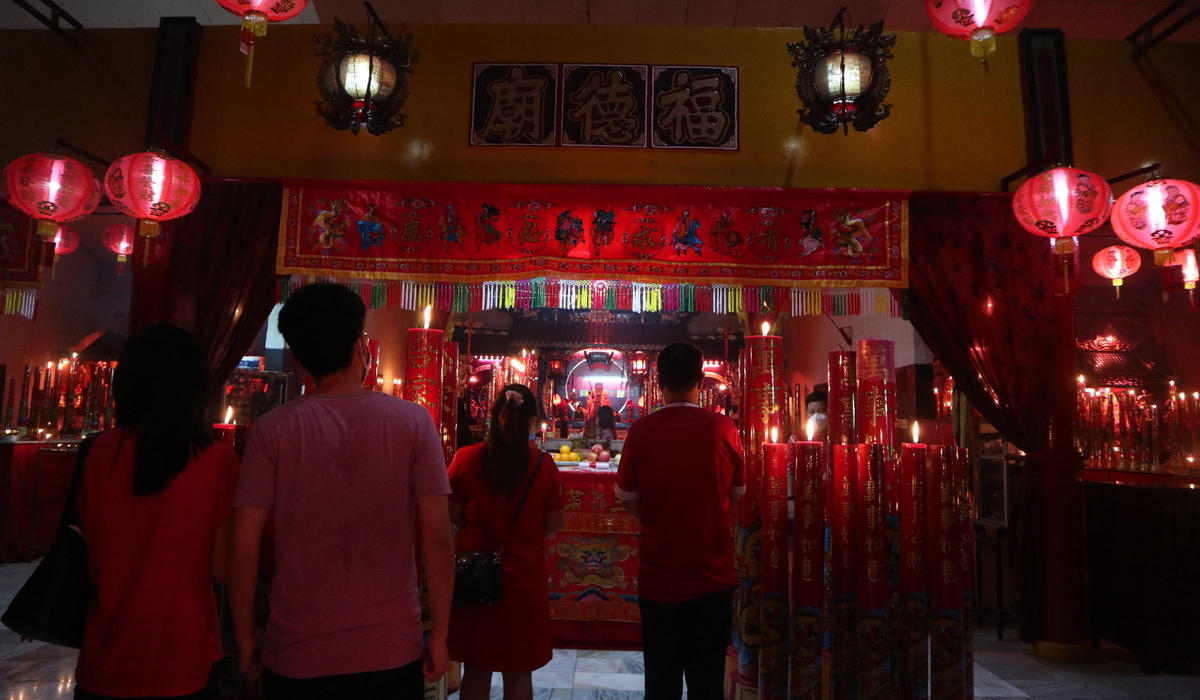 Kelenteng Hok Tek Bio Purwokerto, Jawa Tengah.