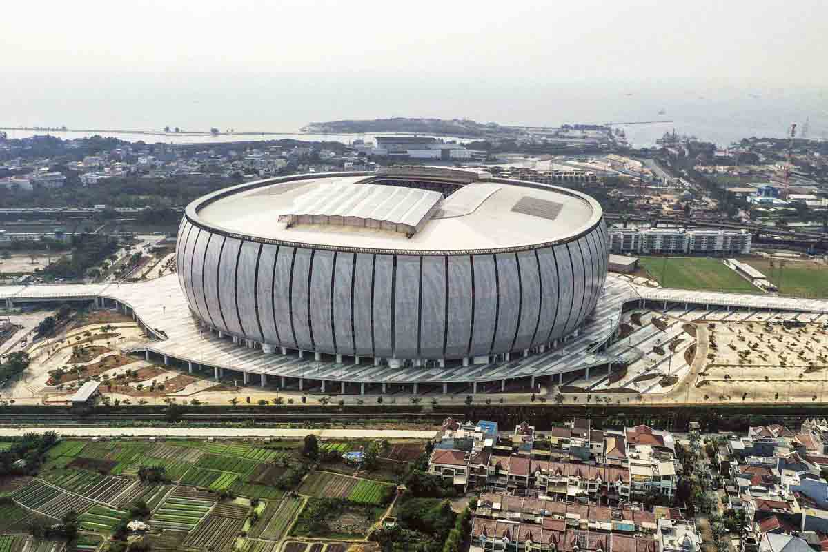 Kepolisian telah menyiapkan tiga lokasi parkir untuk menampung simpatisan pasangan calon nomor urut 1 di JIS, Sabtu (10/2).