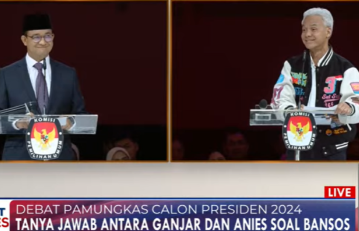 Anies Baswedan dan Ganjar Pranowo.