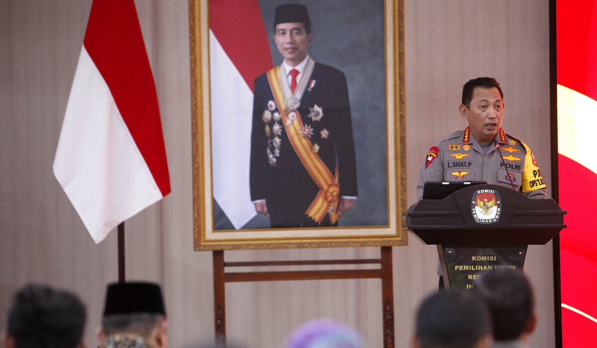 Kapolri Jenderal Listyo Sigit Prabowo.
