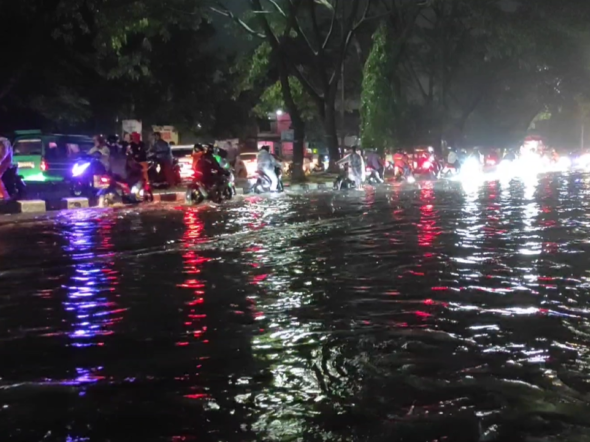 Banjir di Kota Bandung.