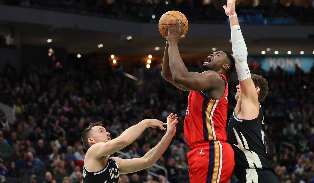 Pemain New Orleans Pelicans, ZION Williamson.