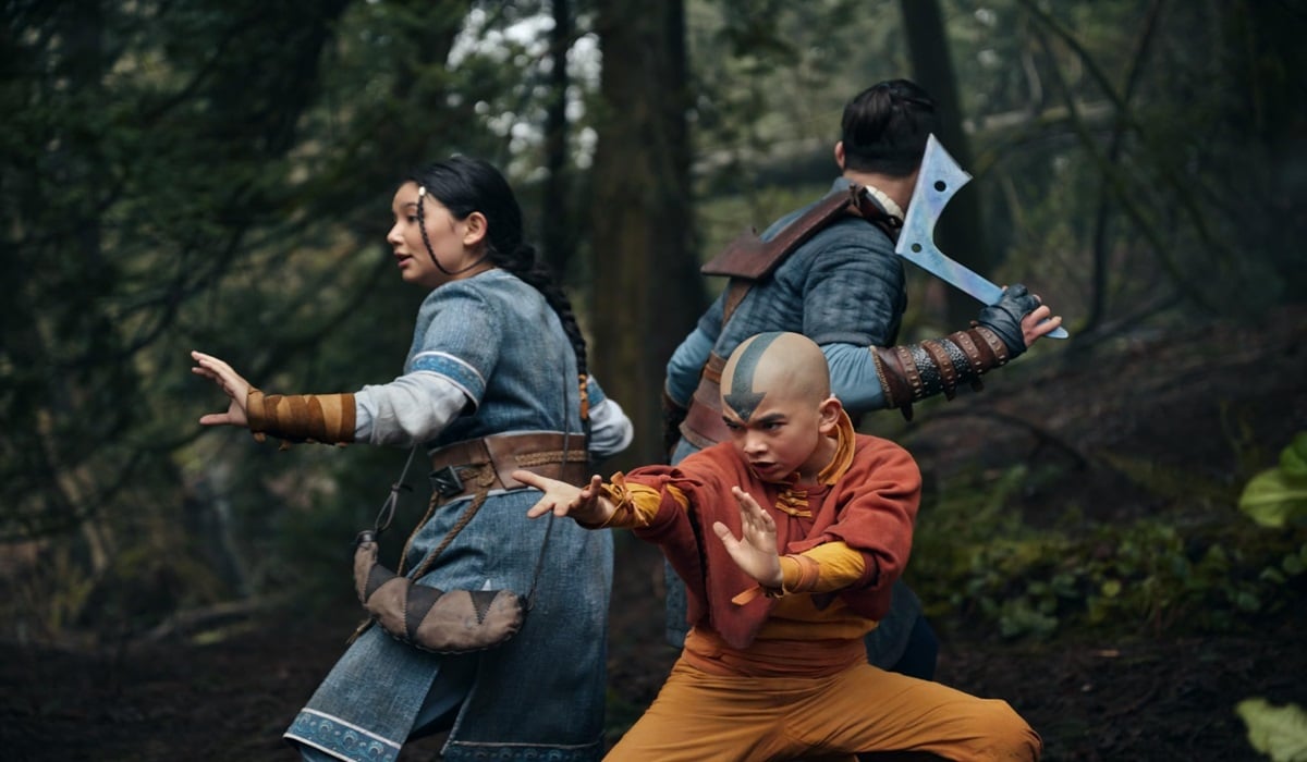 Cuplikan adegan dari serial Avatar: The Last Airbender