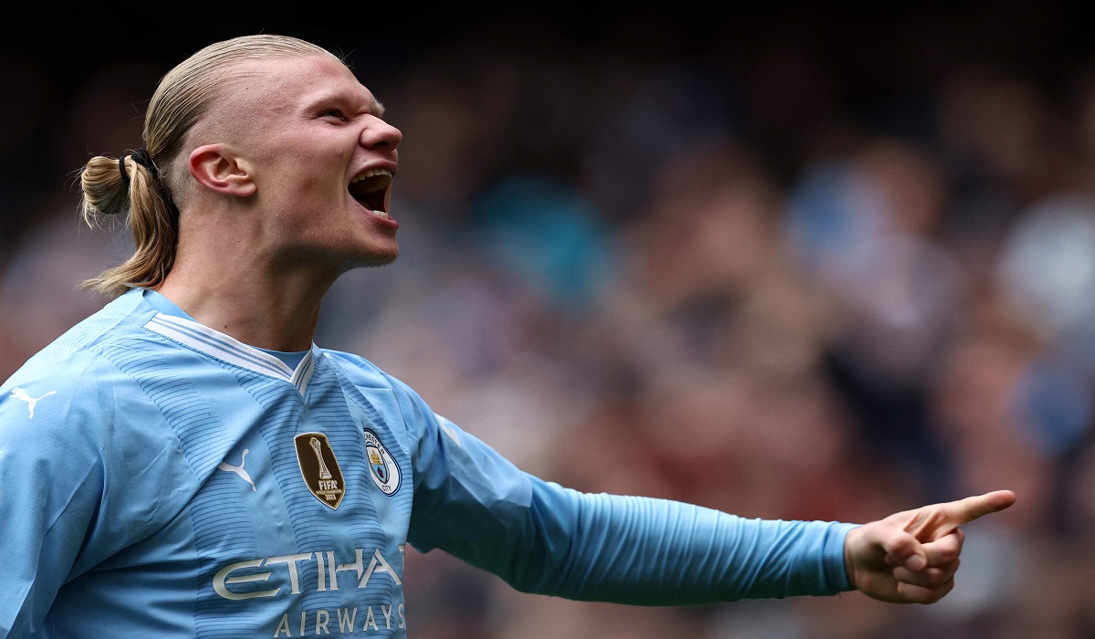 Penyerang Manchester City, Erling Haaland