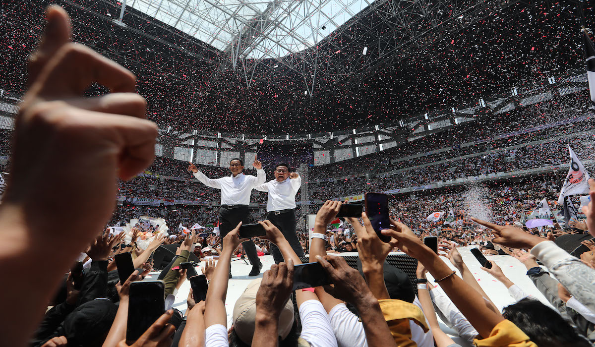 Cawapres Muhaimin Iskandar yakin Anies-Muhaimin menang