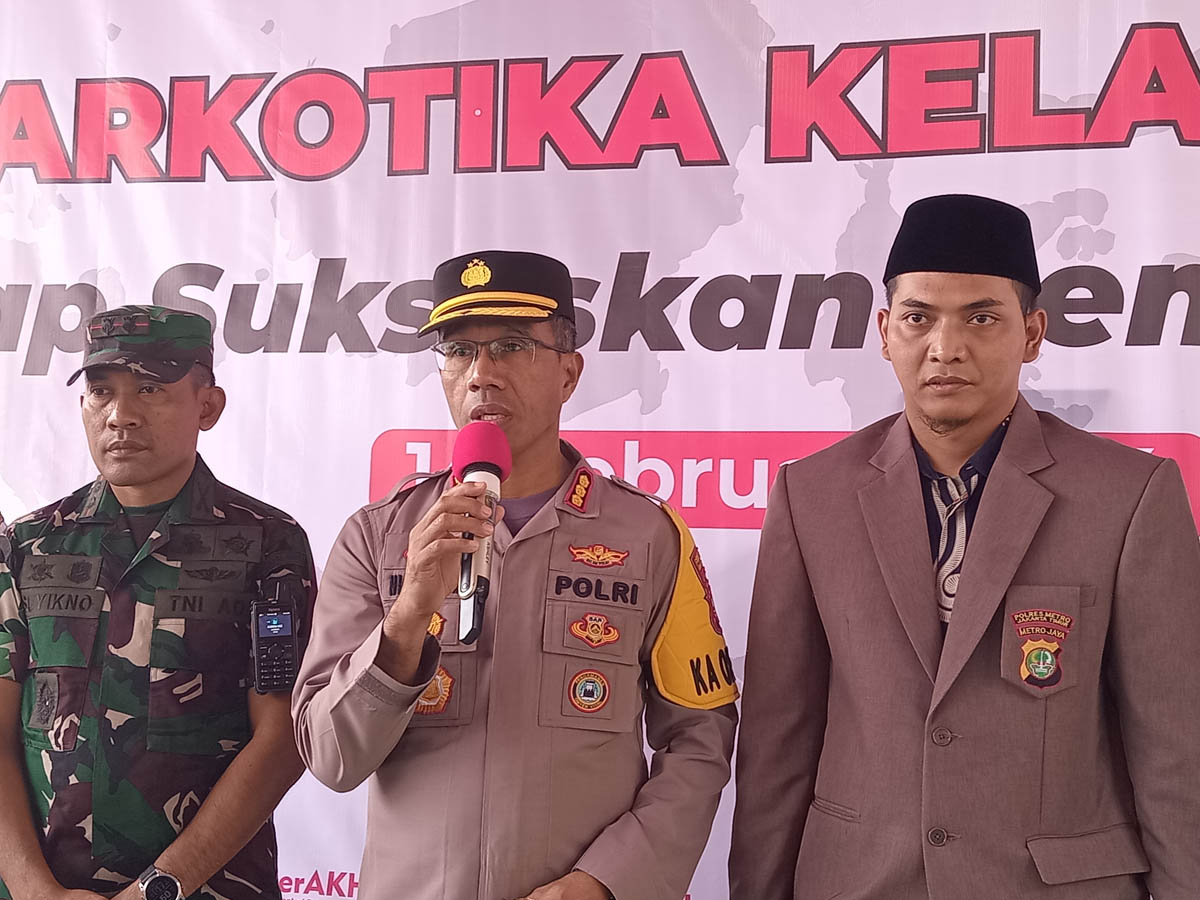 Kapolres Metro Jakarta Timur Kombes Nicolas Aly Lilipaly