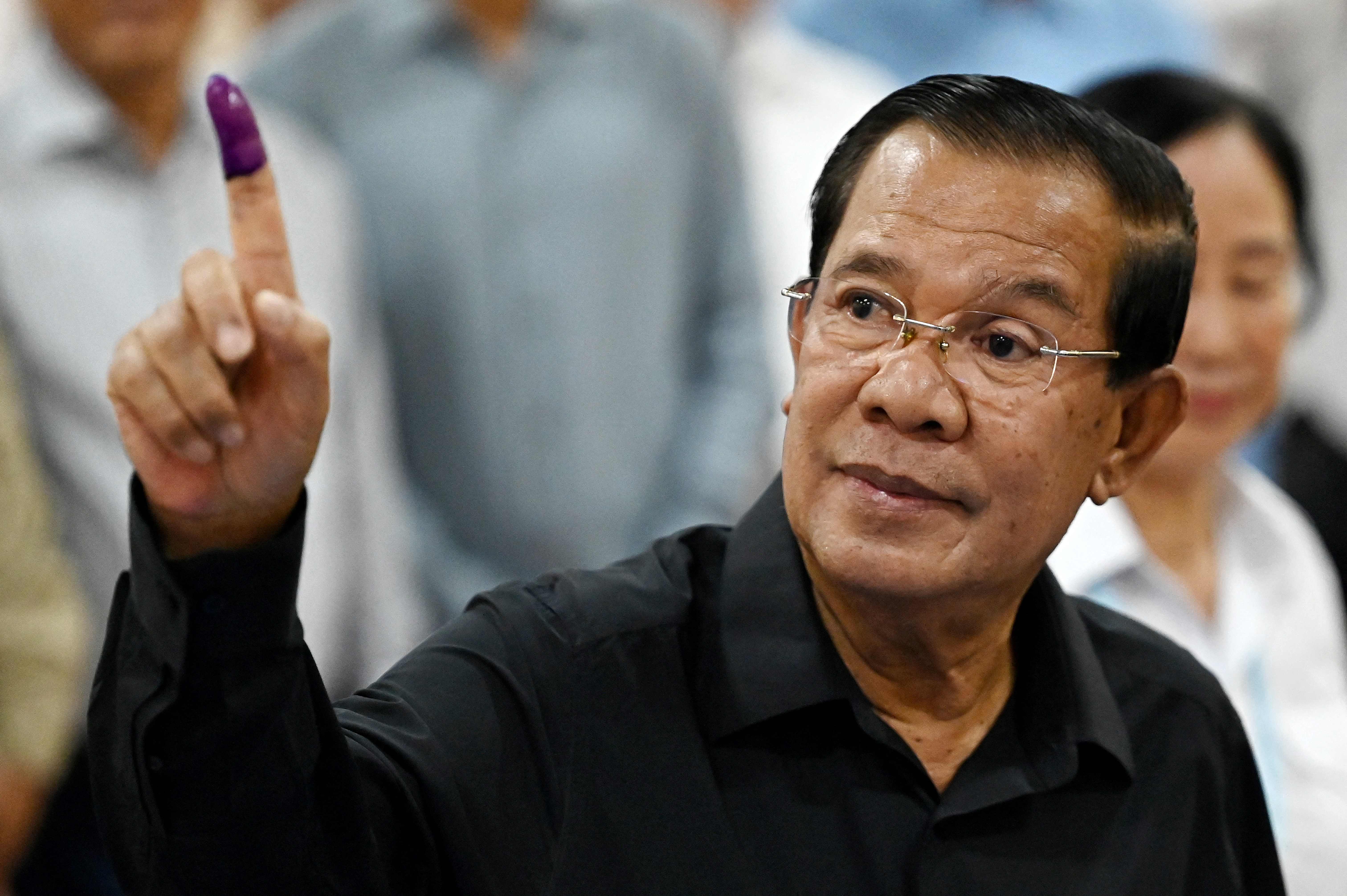 Mantan Perdana Menteri Kamboja Hun Sen