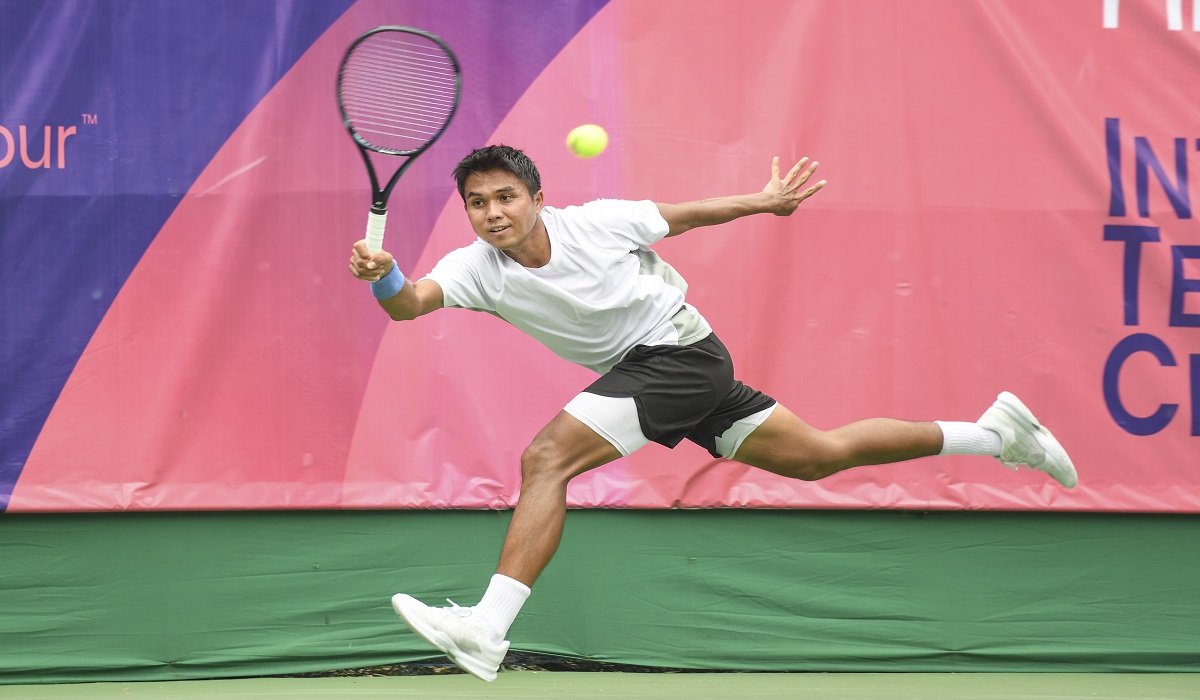 Petenis Indonesia M Rifqi Fitriadi