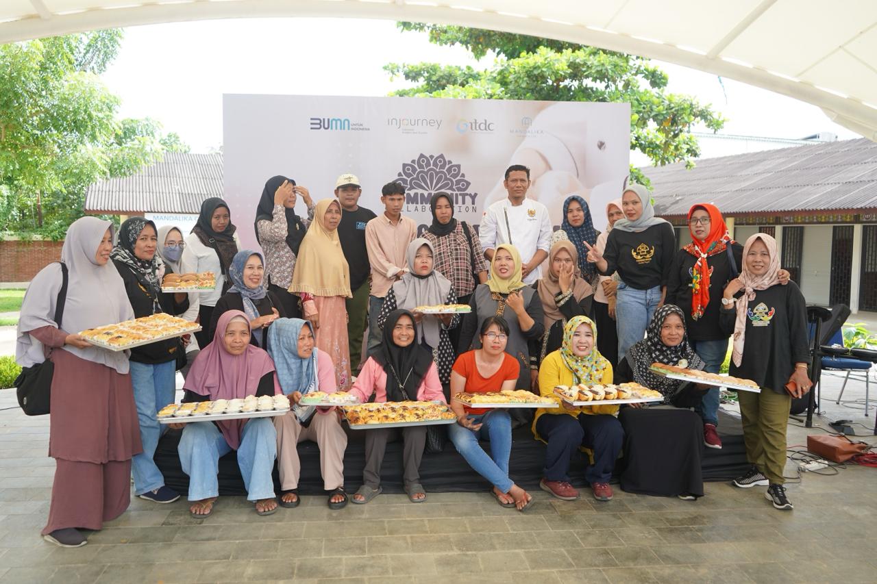  ITDC menggelat Program Community Collaboration di Bazaar Mandalika, kawasan The Mandalika pada Sabtu, (24/2/2024). 