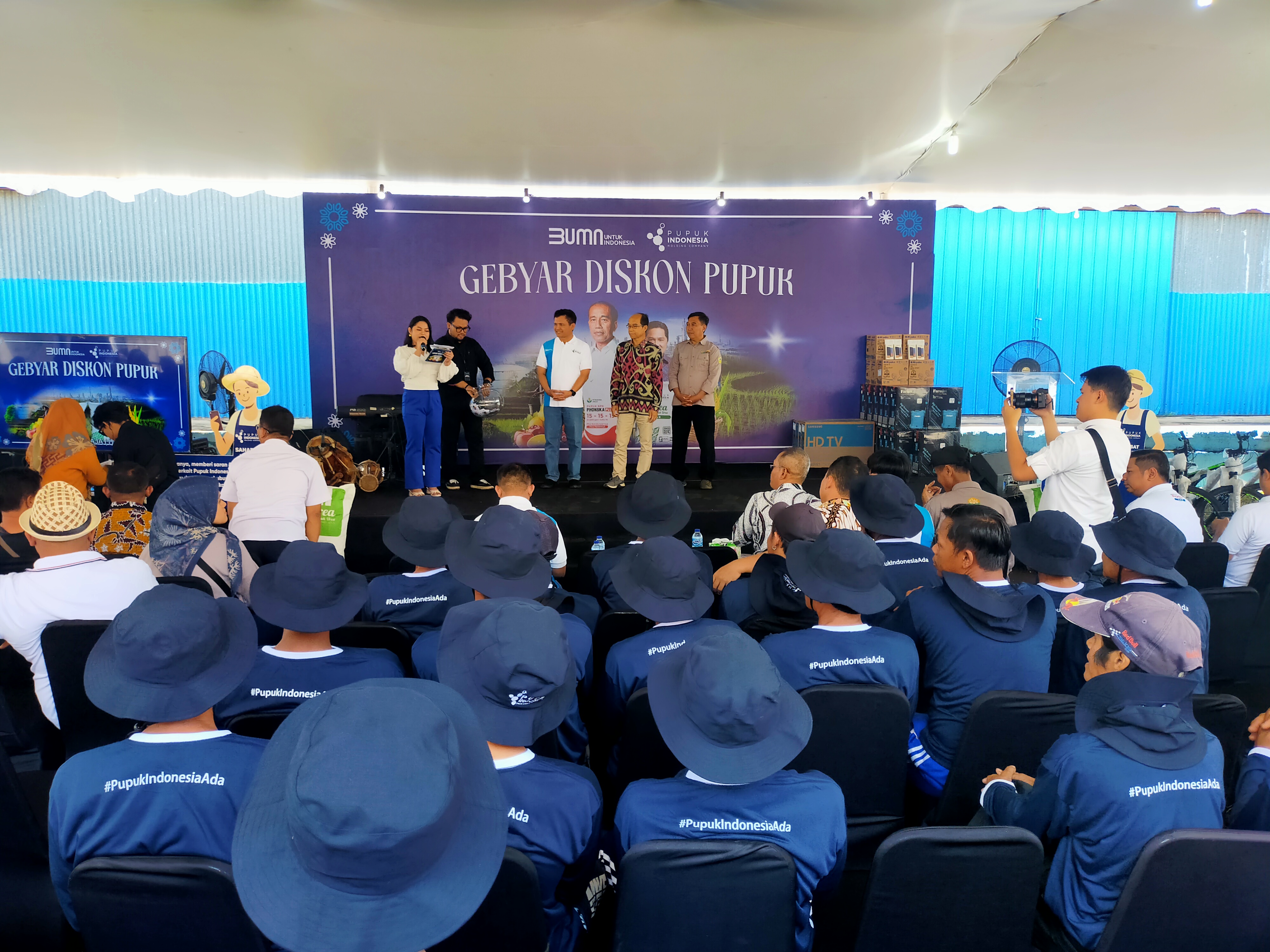 Pupuk Indonesia menggelar Gebyar Diskon Pupuk untuk petani