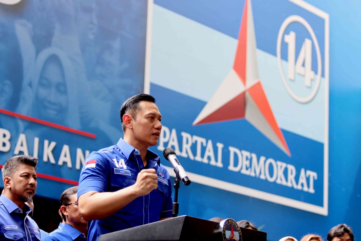 Ketum Partai Demokrat Agus Harimurti Yudhoyono (AHY).