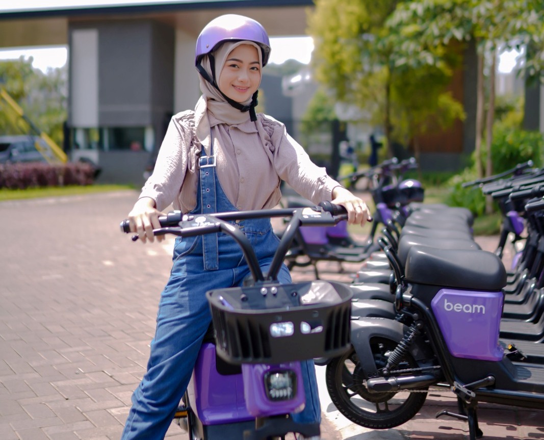 Layanan Beam Mobility Kurangi Emisi 238 Ton C02 Selama 2023 di Indonesia